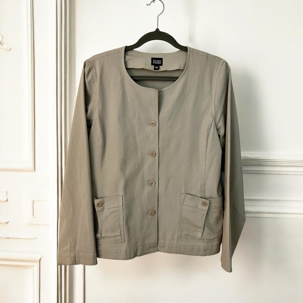 Eileen Fisher Tan Women's Jacket